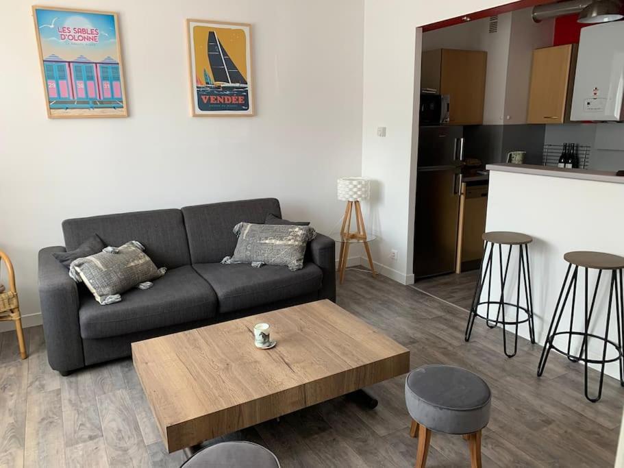 Les Sables D'Olonne, Les Presidents, Charmant Appartement Lumineux, Plage 150 M. Exterior photo